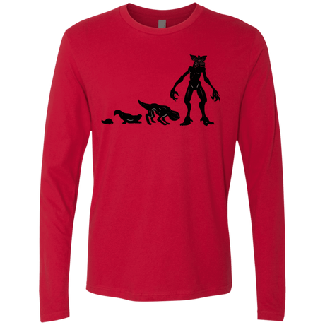 T-Shirts Red / S Demogorgon Evolution Men's Premium Long Sleeve