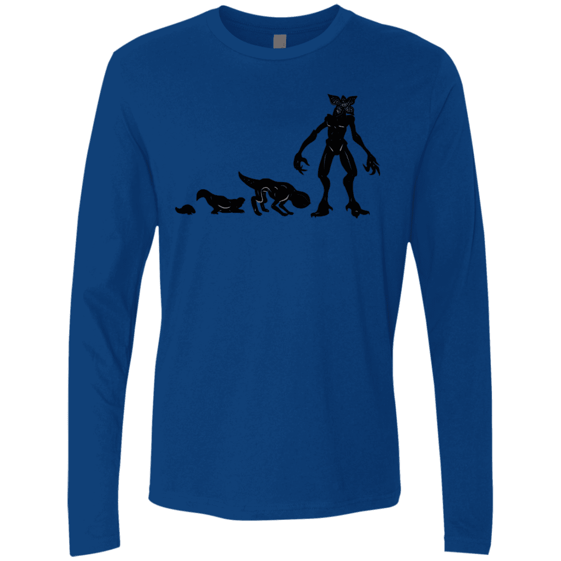 T-Shirts Royal / S Demogorgon Evolution Men's Premium Long Sleeve
