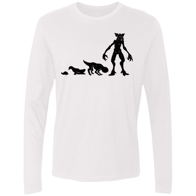 T-Shirts White / S Demogorgon Evolution Men's Premium Long Sleeve