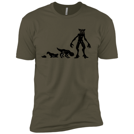 T-Shirts Military Green / X-Small Demogorgon Evolution Men's Premium T-Shirt