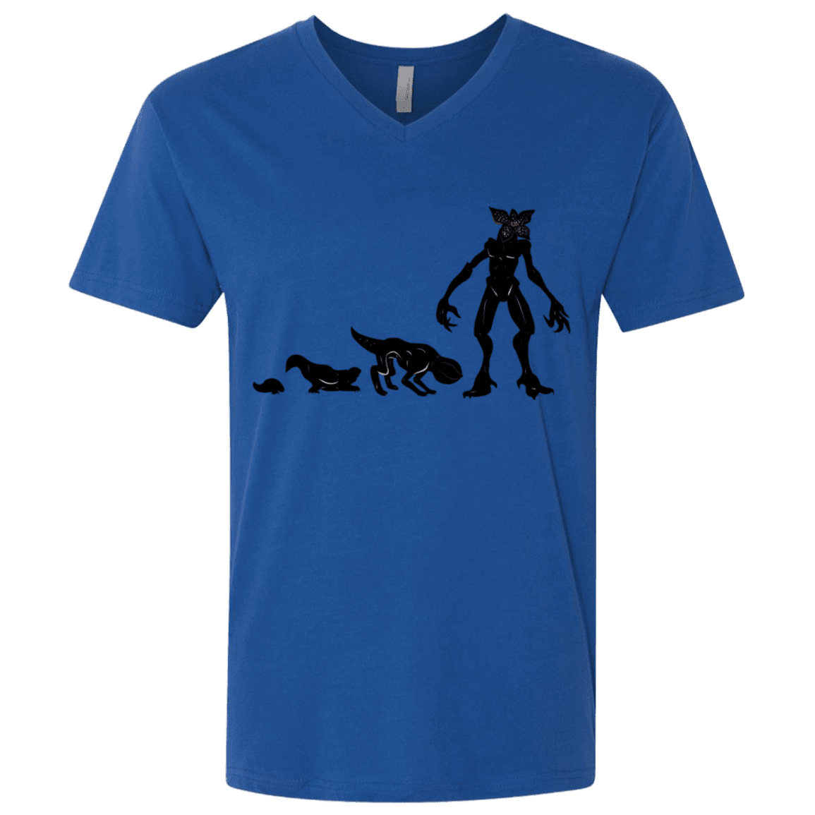 T-Shirts Royal / X-Small Demogorgon Evolution Men's Premium V-Neck