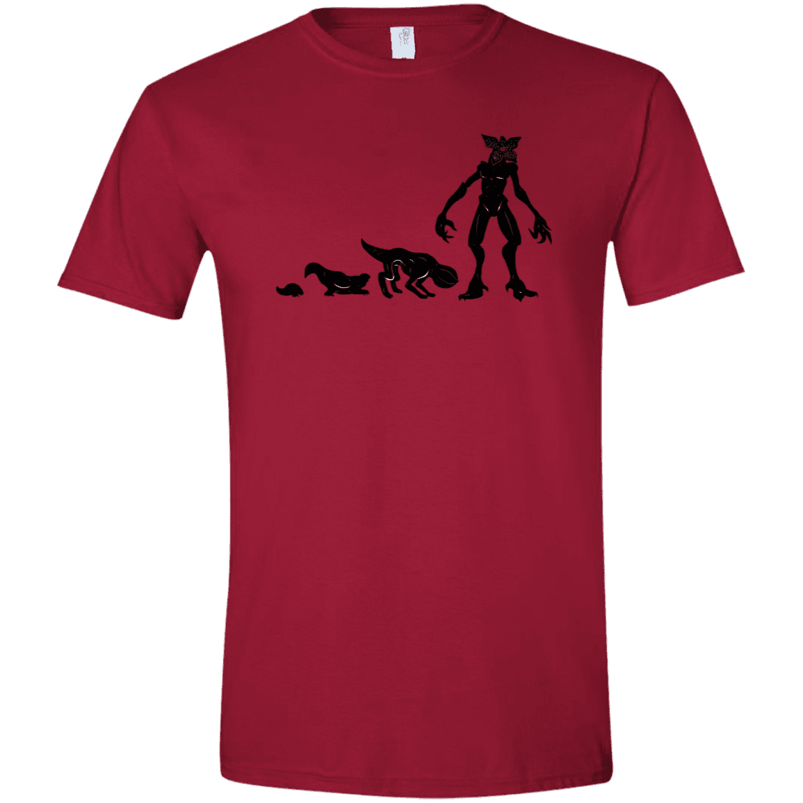 T-Shirts Cardinal Red / S Demogorgon Evolution Men's Semi-Fitted Softstyle