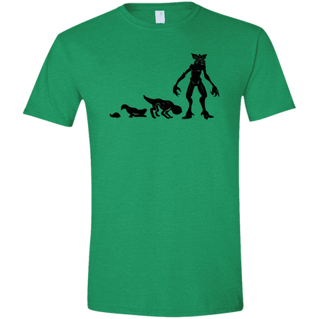 T-Shirts Heather Irish Green / M Demogorgon Evolution Men's Semi-Fitted Softstyle