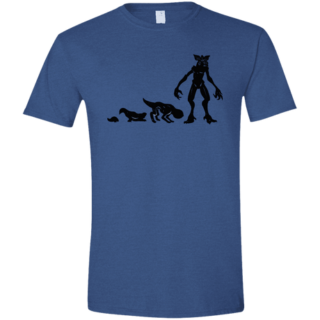 T-Shirts Heather Royal / X-Small Demogorgon Evolution Men's Semi-Fitted Softstyle