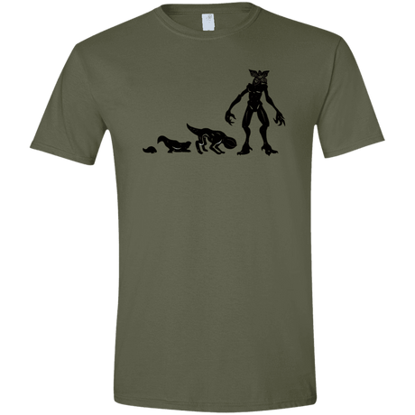 T-Shirts Military Green / S Demogorgon Evolution Men's Semi-Fitted Softstyle
