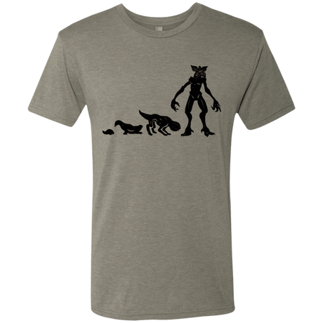 T-Shirts Venetian Grey / S Demogorgon Evolution Men's Triblend T-Shirt