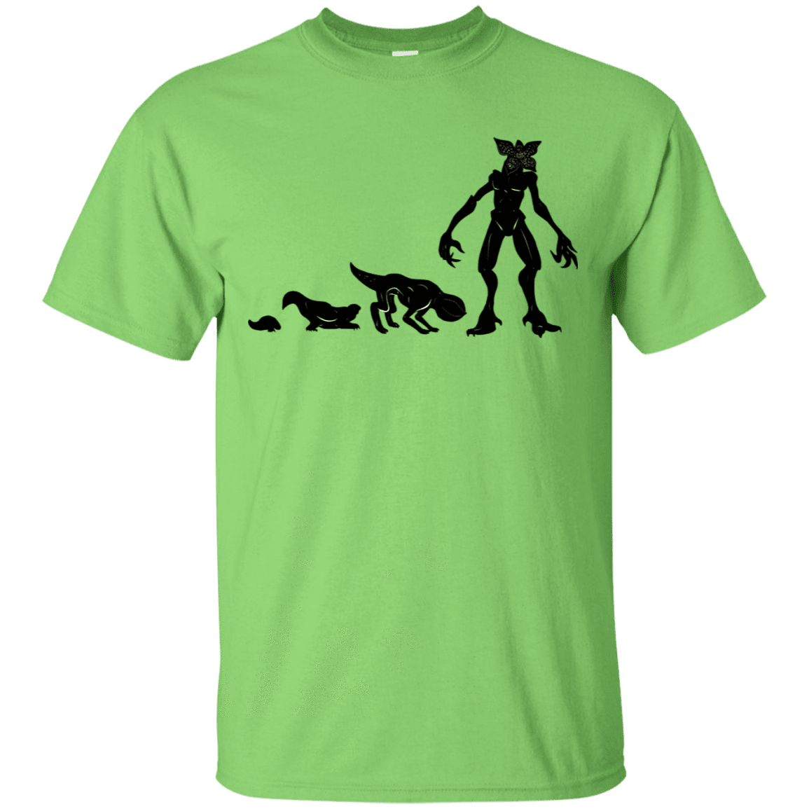 T-Shirts Lime / S Demogorgon Evolution T-Shirt
