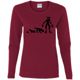 T-Shirts Cardinal / S Demogorgon Evolution Women's Long Sleeve T-Shirt