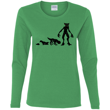 T-Shirts Irish Green / S Demogorgon Evolution Women's Long Sleeve T-Shirt