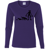 T-Shirts Purple / S Demogorgon Evolution Women's Long Sleeve T-Shirt