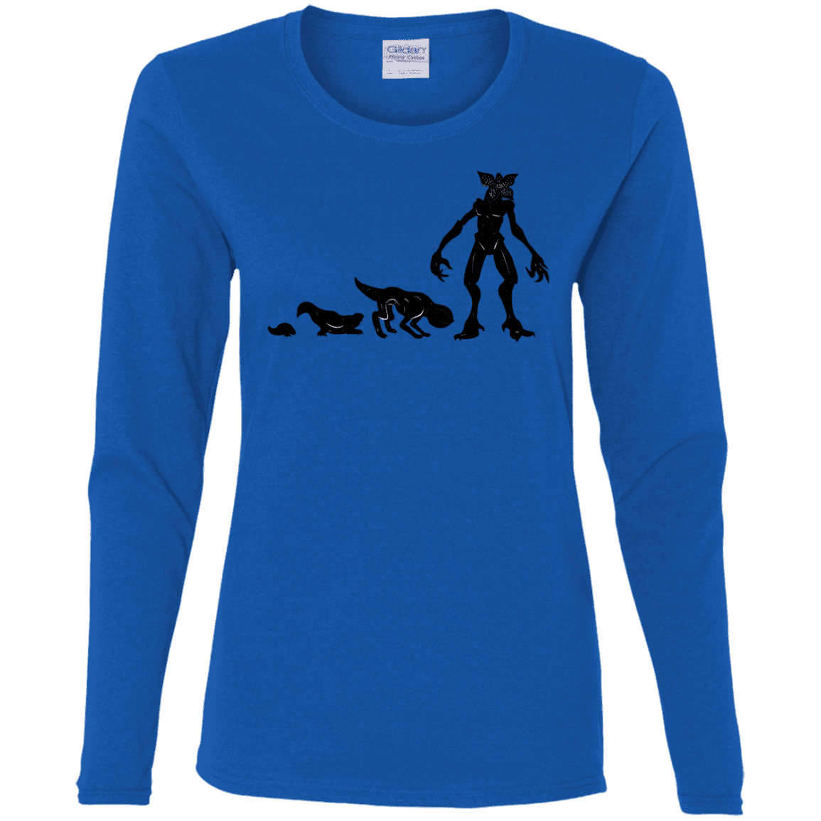 T-Shirts Royal / S Demogorgon Evolution Women's Long Sleeve T-Shirt