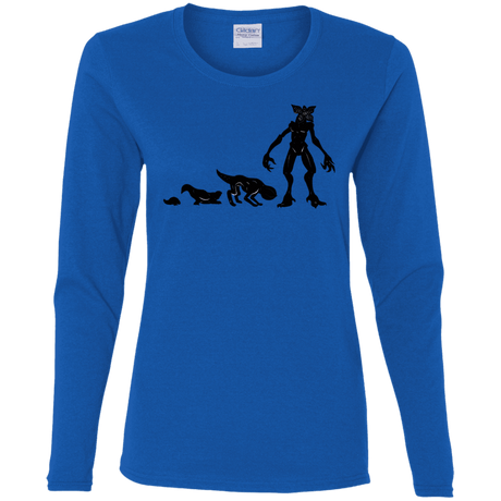 T-Shirts Royal / S Demogorgon Evolution Women's Long Sleeve T-Shirt