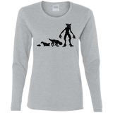 T-Shirts Sport Grey / S Demogorgon Evolution Women's Long Sleeve T-Shirt