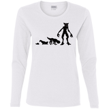 T-Shirts White / S Demogorgon Evolution Women's Long Sleeve T-Shirt