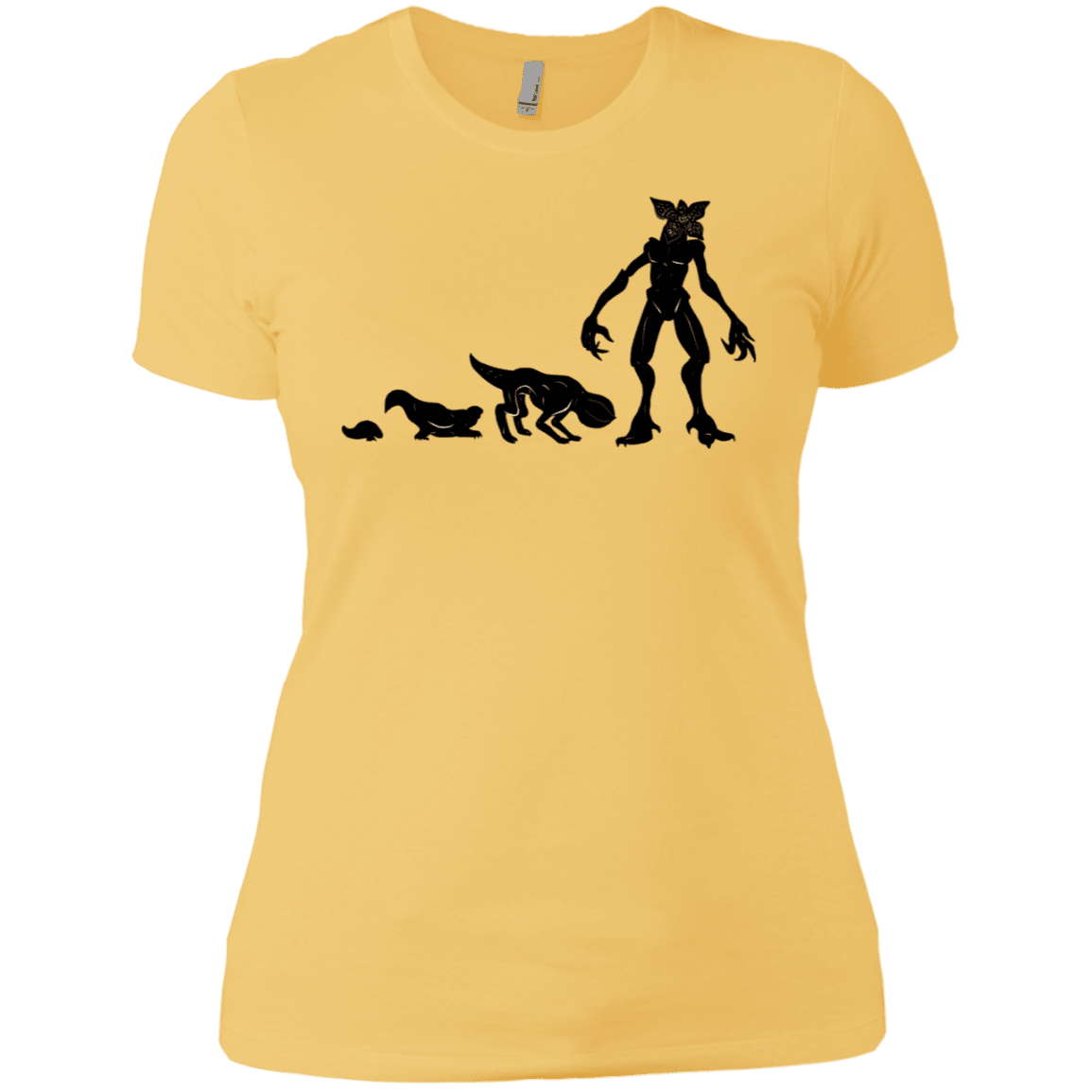 T-Shirts Banana Cream/ / X-Small Demogorgon Evolution Women's Premium T-Shirt