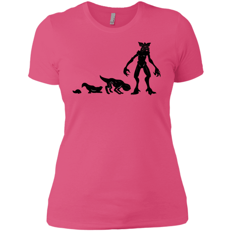 T-Shirts Hot Pink / X-Small Demogorgon Evolution Women's Premium T-Shirt