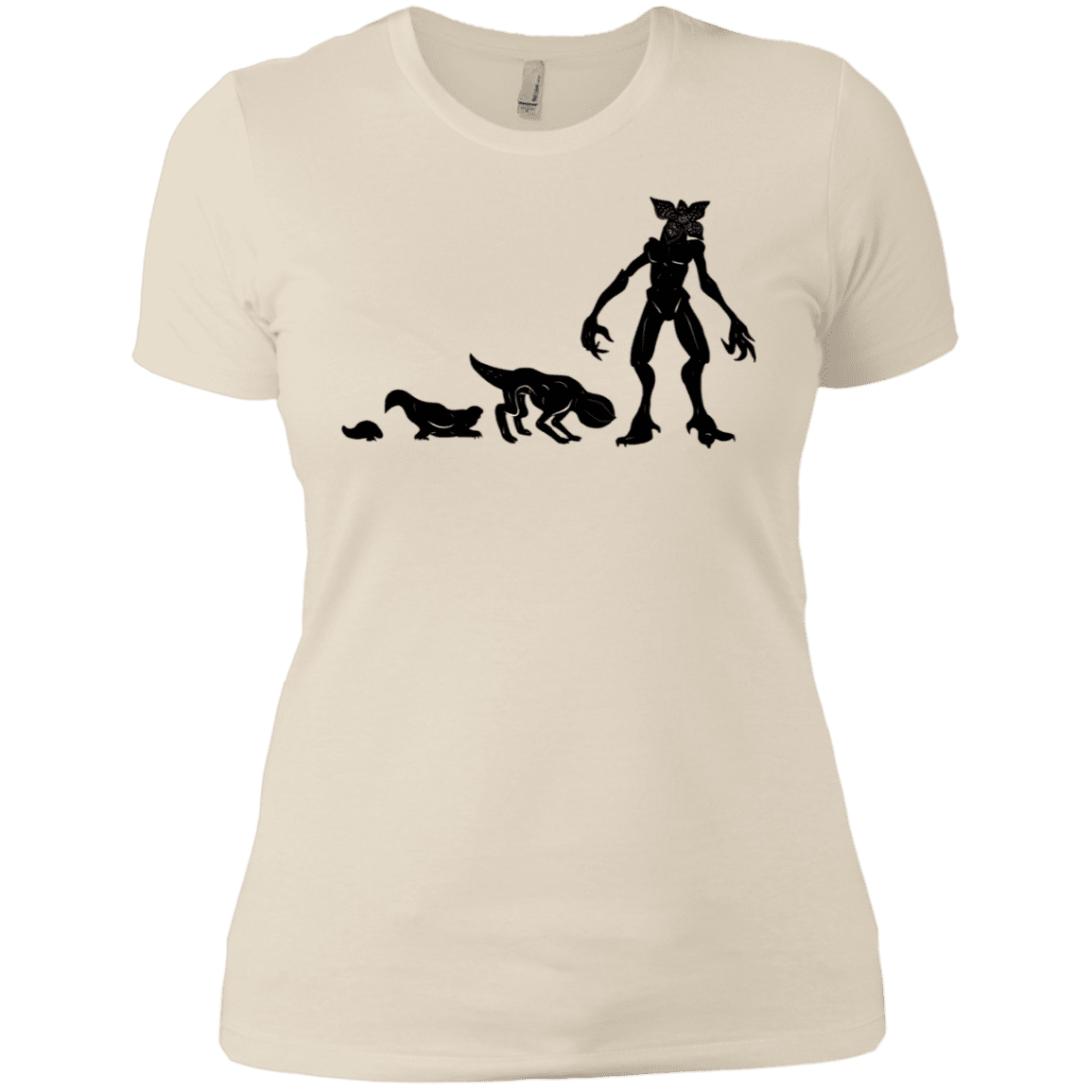 T-Shirts Ivory/ / X-Small Demogorgon Evolution Women's Premium T-Shirt