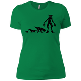 T-Shirts Kelly Green / X-Small Demogorgon Evolution Women's Premium T-Shirt
