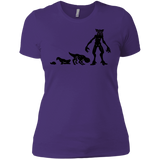 T-Shirts Purple Rush/ / X-Small Demogorgon Evolution Women's Premium T-Shirt
