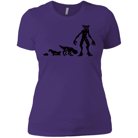 T-Shirts Purple Rush/ / X-Small Demogorgon Evolution Women's Premium T-Shirt