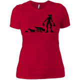 T-Shirts Red / X-Small Demogorgon Evolution Women's Premium T-Shirt