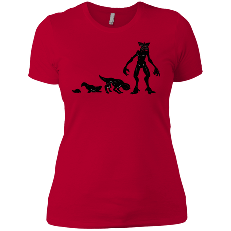 T-Shirts Red / X-Small Demogorgon Evolution Women's Premium T-Shirt