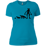 T-Shirts Turquoise / X-Small Demogorgon Evolution Women's Premium T-Shirt