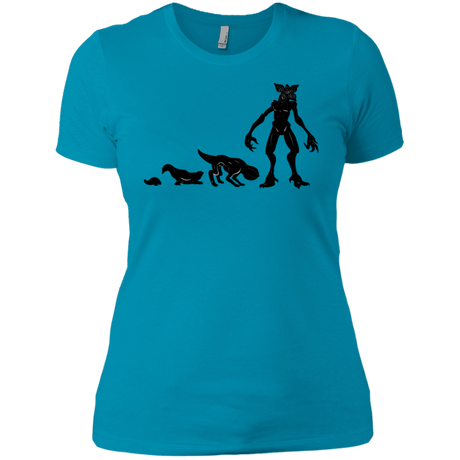T-Shirts Turquoise / X-Small Demogorgon Evolution Women's Premium T-Shirt