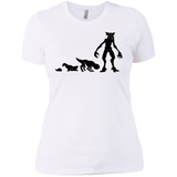 T-Shirts White / X-Small Demogorgon Evolution Women's Premium T-Shirt