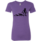 T-Shirts Purple Rush / S Demogorgon Evolution Women's Triblend T-Shirt