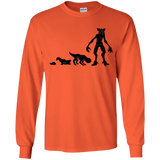 T-Shirts Orange / YS Demogorgon Evolution Youth Long Sleeve T-Shirt