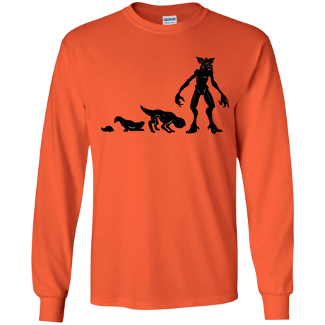 T-Shirts Orange / YS Demogorgon Evolution Youth Long Sleeve T-Shirt