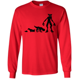 T-Shirts Red / YS Demogorgon Evolution Youth Long Sleeve T-Shirt