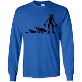 T-Shirts Royal / YS Demogorgon Evolution Youth Long Sleeve T-Shirt