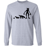 T-Shirts Sport Grey / YS Demogorgon Evolution Youth Long Sleeve T-Shirt