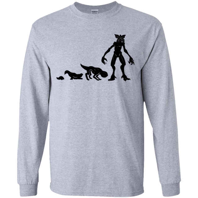 T-Shirts Sport Grey / YS Demogorgon Evolution Youth Long Sleeve T-Shirt