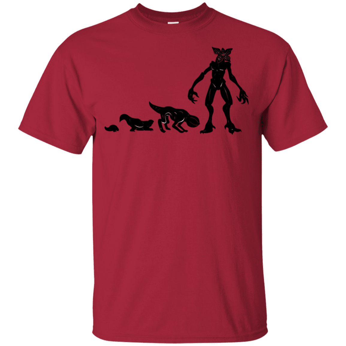 T-Shirts Cardinal / YXS Demogorgon Evolution Youth T-Shirt