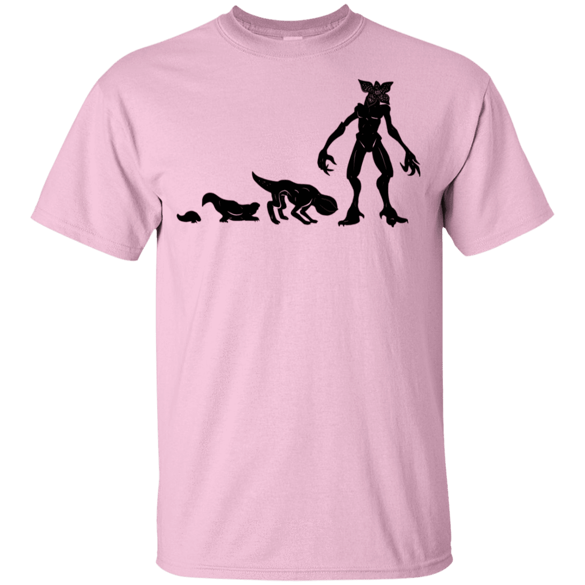 T-Shirts Light Pink / YXS Demogorgon Evolution Youth T-Shirt