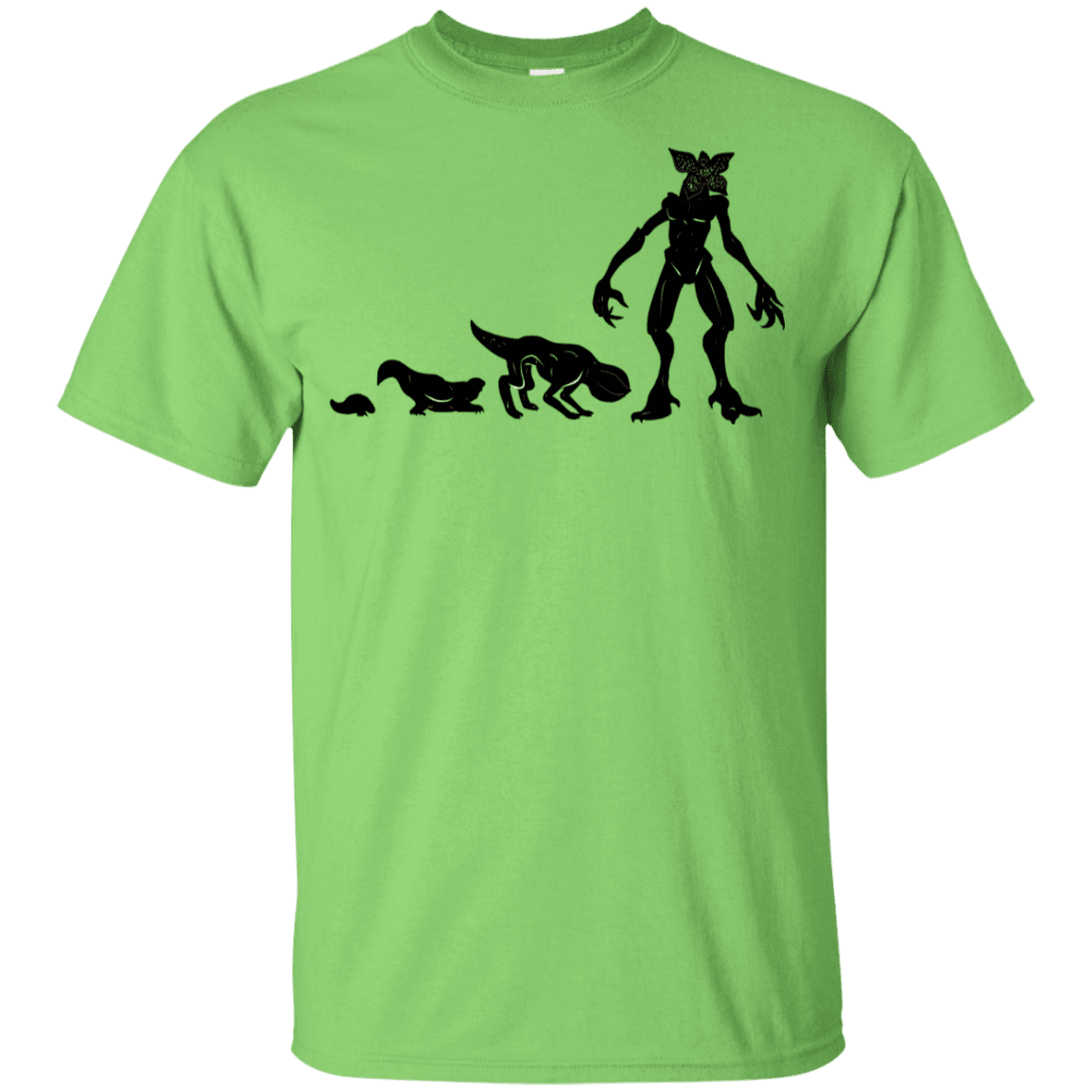 T-Shirts Lime / YXS Demogorgon Evolution Youth T-Shirt