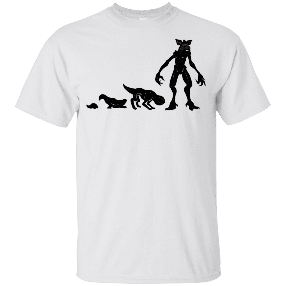 T-Shirts White / YXS Demogorgon Evolution Youth T-Shirt