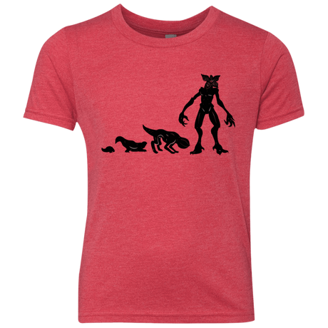 T-Shirts Vintage Red / YXS Demogorgon Evolution Youth Triblend T-Shirt