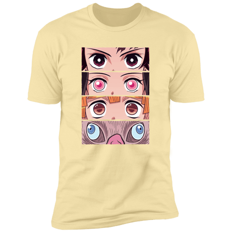 T-Shirts Banana Cream / S Demon Eyes Men's Premium T-Shirt