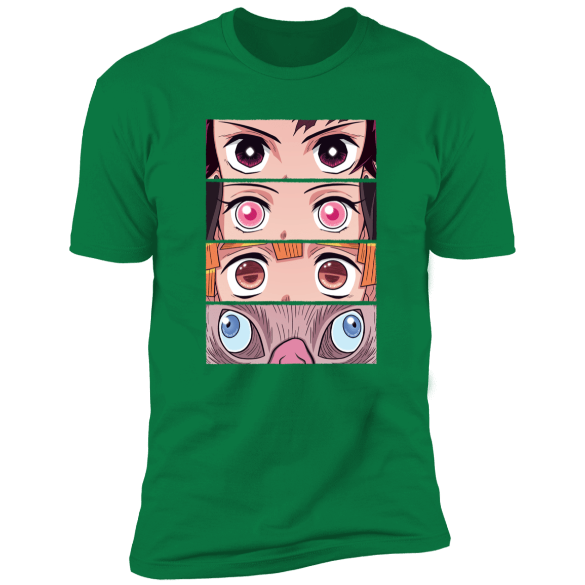 T-Shirts Kelly Green / S Demon Eyes Men's Premium T-Shirt