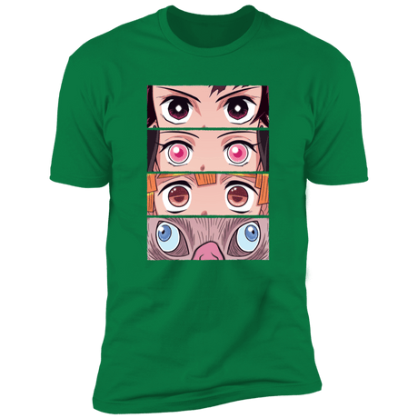 T-Shirts Kelly Green / S Demon Eyes Men's Premium T-Shirt