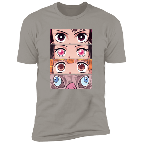T-Shirts Light Grey / S Demon Eyes Men's Premium T-Shirt