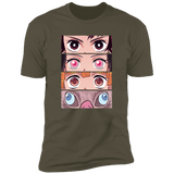 T-Shirts Military Green / S Demon Eyes Men's Premium T-Shirt