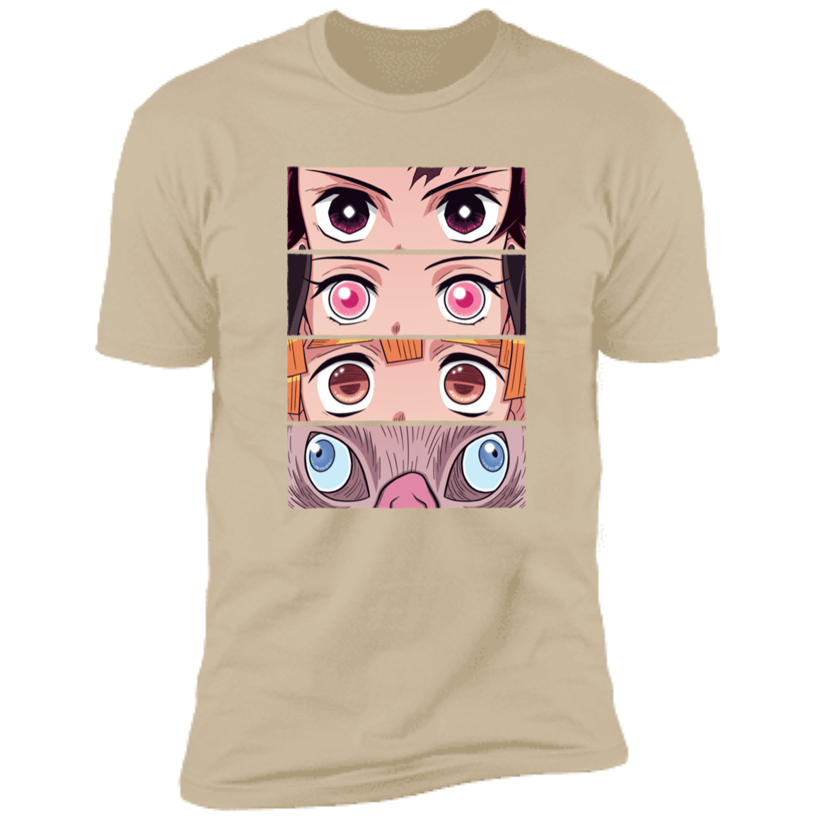 T-Shirts Sand / S Demon Eyes Men's Premium T-Shirt