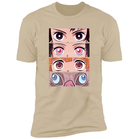T-Shirts Sand / S Demon Eyes Men's Premium T-Shirt