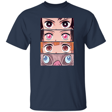 T-Shirts Navy / S Demon Eyes T-Shirt
