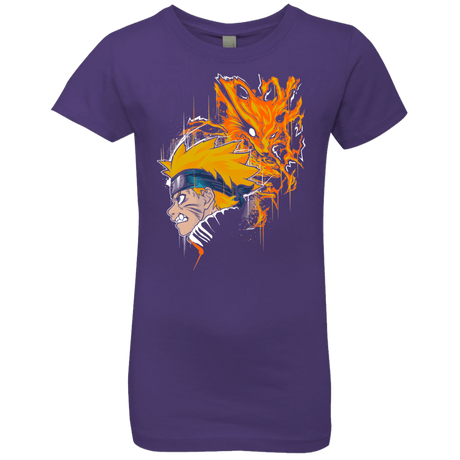 T-Shirts Purple Rush / YXS Demon Fox Girls Premium T-Shirt